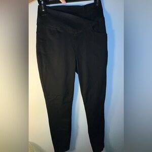 BRAND NEW WITH TAGS! HALARA cross waist denim leggings. Size small-4